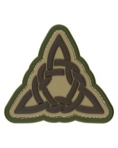 Celtic Knot Triangle Morale Patch in Arid