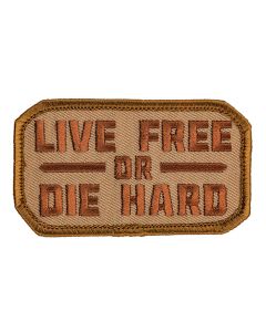 Mil-Spec Monkey - Live Free Or Die Hard - Embroidered Patch