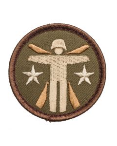 Mil-Spec Monkey Soldier Systems Logo Embroidered Multicam Patch