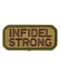 Mil-Spec Monkey - Infidel Strong - Embroidered Patch - Mulicam