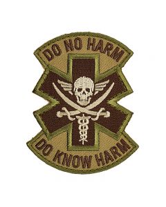 Mil-Spec Monkey - Do No Harm Pirate Medic - Embroidered Patch -  Multicam