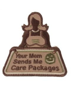 Mil-Spec Monkey - Your Mom Sends - Embroidered Patch - Arid