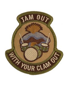 Mil-Spec Monkey - Jam Out - Embroidered Patch - Arid