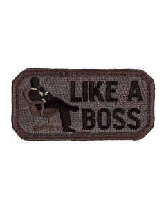 Mil-Spec Monkey Like A Boss Embroidered ACU Grey Patch