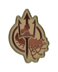 Mil-Spec Monkey - Costa Ludus Trident - Embroidered Patch - Arid