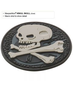 Maxpedition - Skull - 3D- PVC Rubber Morale Patch