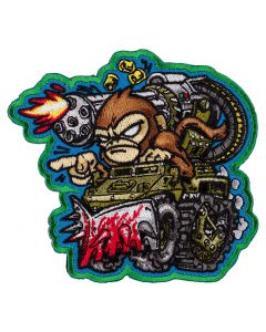 War Machine Monkey Embroidered Morale Patch